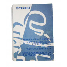 Yamaha YZF426 2000 Bedienungsanleitung deutsch / englisch / französisch / gebraucht