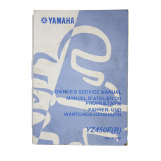 Yamaha YZF450 2003 Bedienungsanleitung deutsch / englisch / französisch / gebraucht