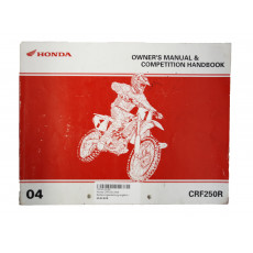 Honda CRF250 2004 Bedienungsanleitung englisch / gebraucht