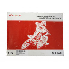Honda CRF450 2005 Bedienungsanleitung englisch / gebraucht