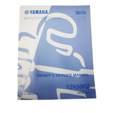 Yamaha YZF450 2010 Bedienungsanleitung englisch / gebraucht