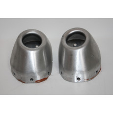 Original Honda CRF450 17-20 Endkappen Auspuff (Paar) NEU