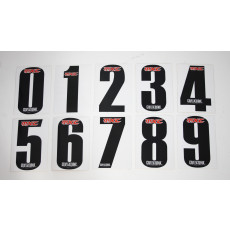 MXC Startnummer 15 cm