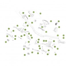 Beta X trainer 16 Lenker-Armaturen