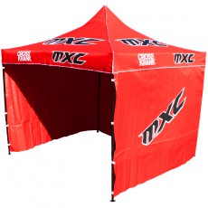 MXC Zelt red mit Dach