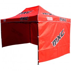 MXC Zelt red mit Dach