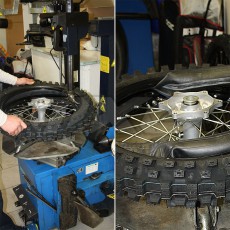 Werkstatt-Service Reifen