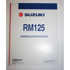 Suzuki RM125 2008 Bedienungsanleitung niederländisch / gebraucht