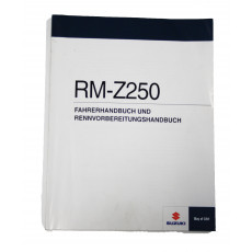 Suzuki RMZ250 2012 Bedienungsanleitung deutsch / gebraucht