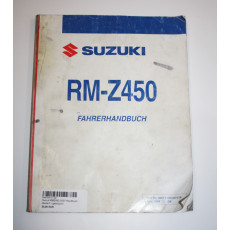 Suzuki RMZ450 2007 Handbuch deutsch / gebraucht