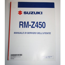 Suzuki RMZ450 2009 Handbuch italienisch / neu
