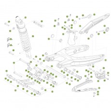 Beta X trainer 15 Schwingarm-Federbein