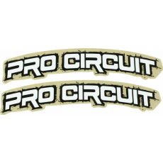 Pro Circuit Schutzblech-Aufkleber FENDER DECAL Retro  Pro Circuit Schutzblech-Aufkleber FENDER DECAL Retro