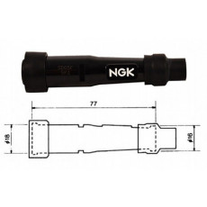 NGK Zündkerzenstecker SD05F NGK Zündkerzenstecker SD05F