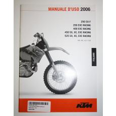 KTM SXF250 2006 Handbuch italienisch / neu