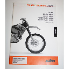 KTM SXF250 2006 Handbuch englisch / neu