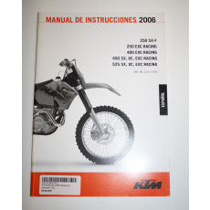 KTM SXF250 2006 Handbuch spanisch / neu