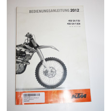 KTM SXF450 2012 Handbuch deutsch / gebraucht