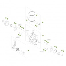 Beta RR350 16 Kurbelwelle - Kolben - Ausgleichswelle 2