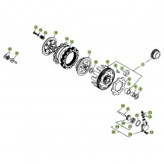 Beta REV3 250 08 Primärtrieb/Kupplung