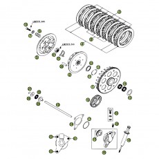 Beta RR525 Racing 09 Primärtrieb/Kupplung
