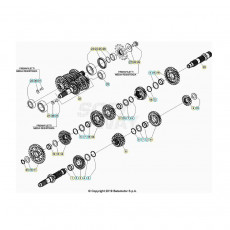 Beta RR390 21 Getriebe