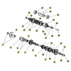 Beta RR50 10/11 Getriebe