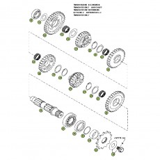Beta RR525 Racing 09 Getriebe 2