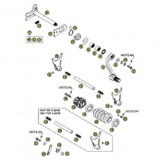 Beta RR525 Racing 09 Schaltung