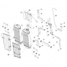 Beta RR300 14 Kühlsystem