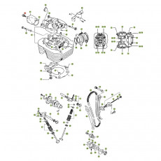 Beta Alp 4.0 07 Zylinder/Zylinderkopf/Ventiltrieb
