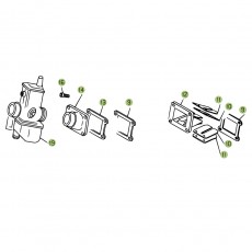 Beta REV3 250 08 Vergaser