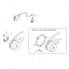 Beta EVO200 15 Zündanlage