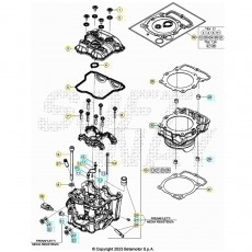 Beta RX450 24 Zylinder/Zylinderkopf/Ventiltrieb 1