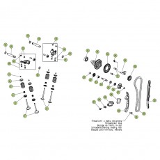Beta EVO300 Factory 4T 17 Zylinder/Zylinderkopf/Ventiltrieb 2