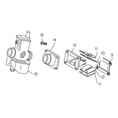 Beta EVO200 16 Vergaser 1