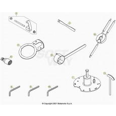 Beta Xtrainer250 22 Spezialwerkzeug