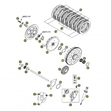 Beta RR400 07 Primärtrieb - Kupplung