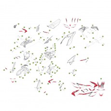 Beta RR520 10 Verkleidung - Sitzbank - Tank