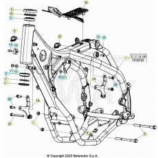Beta RX450 24 Rahmen/Ausleger