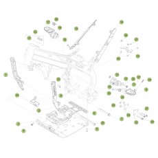 Beta EVO250 4T 10 Rahmen Zubehör