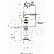 Beta RX450 24 Schwingarm/Federbein 1