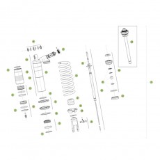 Beta RR350 16 Schwingarm - Federbein 2