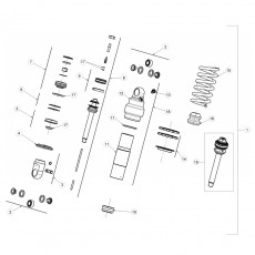 Beta EVO200 16 Schwingarm - Federbein 2