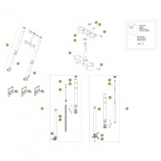 Beta Xtrainer300 18 Gabel