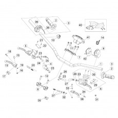 Beta RR300 13 Lenker-Armaturen