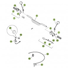 Beta Alp 4.0 07 Lenker/Armaturen
