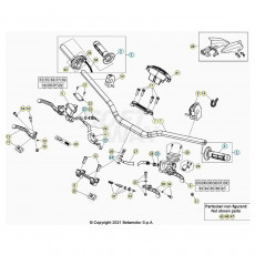 Beta RR250RC 22 Lenker/Armaturen