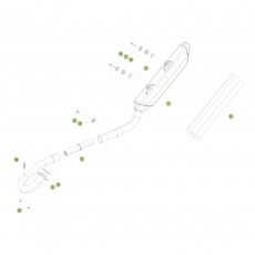 Beta RR350 16 Auspuffsystem