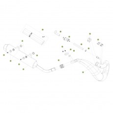 Beta RR300 15 Auspuffsystem 2